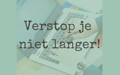 Verstop je niet langer?