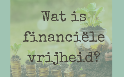 Wat is financiële vrijheid?