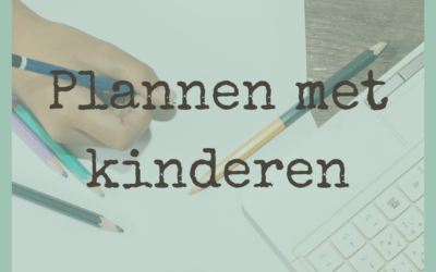 Plannen met kinderen